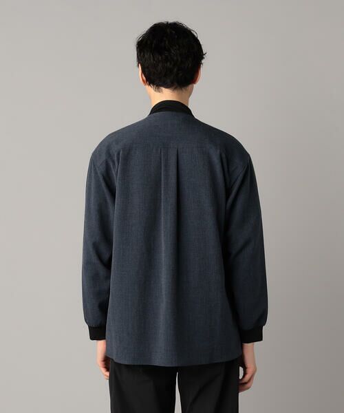 COMME CA MEN / コムサ・メン ブルゾン | ストレッチツイルシャツ ブルゾン | 詳細13