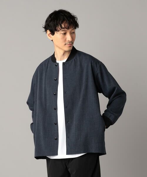 ストレッチツイルシャツ ブルゾン （ブルゾン）｜COMME CA MEN