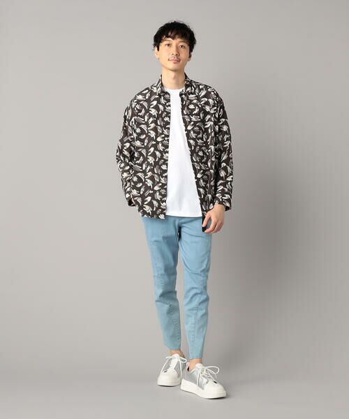 COMME CA MEN / コムサ・メン シャツ・ブラウス | ブラッシュドプリントシャツ | 詳細2