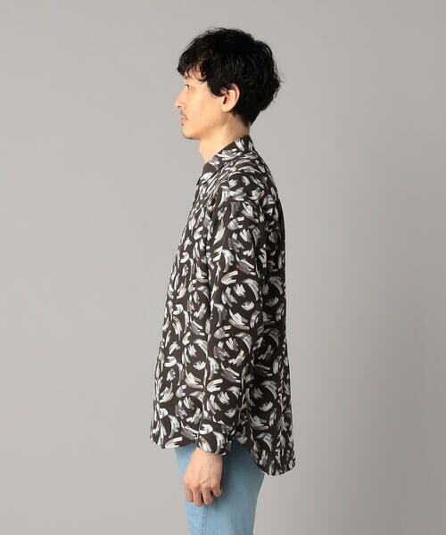 COMME CA MEN / コムサ・メン シャツ・ブラウス | ブラッシュドプリントシャツ | 詳細7