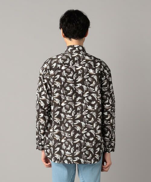 COMME CA MEN / コムサ・メン シャツ・ブラウス | ブラッシュドプリントシャツ | 詳細8