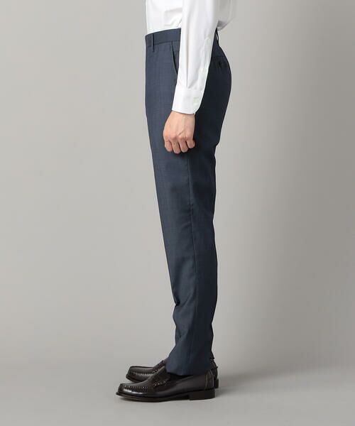 COMME CA MEN / コムサ・メン セットアップ | 【セットアップ対応】チェルッティ プレステージ super130's ウールギャバ スラックス | 詳細7