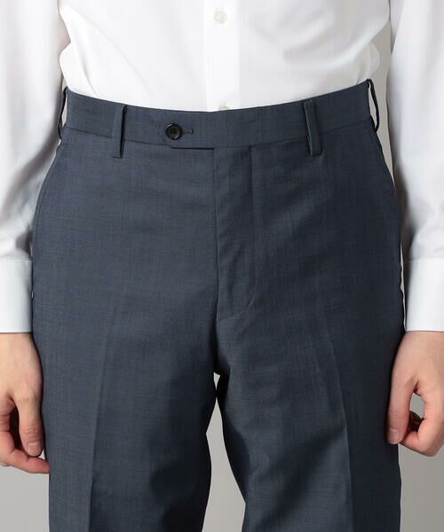 COMME CA MEN / コムサ・メン セットアップ | 【セットアップ対応】チェルッティ プレステージ super130's ウールギャバ スラックス | 詳細9