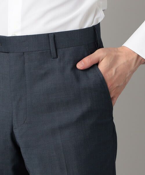 COMME CA MEN / コムサ・メン セットアップ | 【セットアップ対応】チェルッティ プレステージ super130's ウールギャバ スラックス | 詳細11