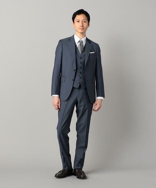 COMME CA MEN / コムサ・メン セットアップ | 【セットアップ対応】チェルッティ プレステージ super130's ウールギャバ スラックス | 詳細2