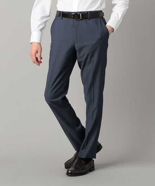 COMME CA MEN / コムサ・メン セットアップ | 【セットアップ対応】チェルッティ プレステージ super130's ウールギャバ スラックス | 詳細4