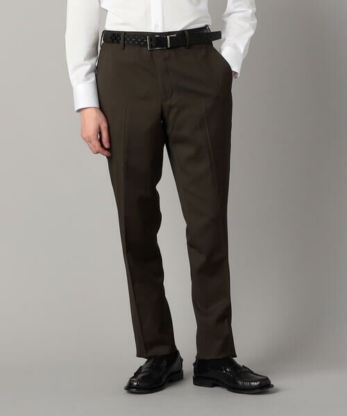 COMME CA MEN / コムサ・メン セットアップ | 【セットアップ対応】チェルッティ プレステージ super130's ウールギャバ スラックス | 詳細16