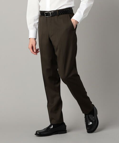 COMME CA MEN / コムサ・メン セットアップ | 【セットアップ対応】チェルッティ プレステージ super130's ウールギャバ スラックス | 詳細17
