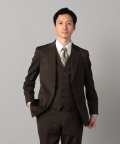 新品未使用　コムサメン　セットアップ上下スーツM 茶系ゴールド COMME CA MEN / コムサ・メン （メンズ） スーツ | ファッション