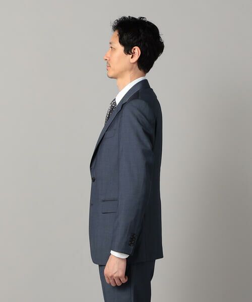 COMME CA MEN / コムサ・メン セットアップ | 【セットアップ対応】チェルッティ プレステージ super130's ウールギャバ ジャケット | 詳細11