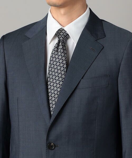 COMME CA MEN / コムサ・メン セットアップ | 【セットアップ対応】チェルッティ プレステージ super130's ウールギャバ ジャケット | 詳細13