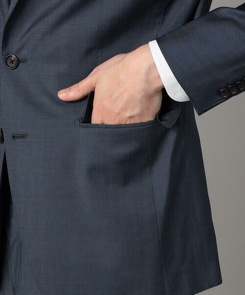 COMME CA MEN / コムサ・メン セットアップ | 【セットアップ対応】チェルッティ プレステージ super130's ウールギャバ ジャケット | 詳細16