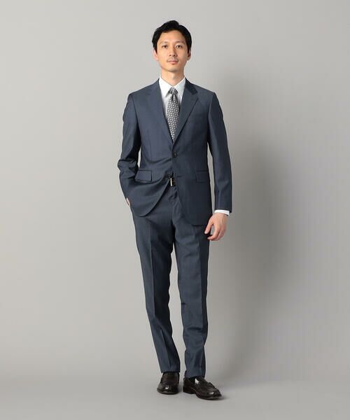 COMME CA MEN / コムサ・メン セットアップ | 【セットアップ対応】チェルッティ プレステージ super130's ウールギャバ ジャケット | 詳細5