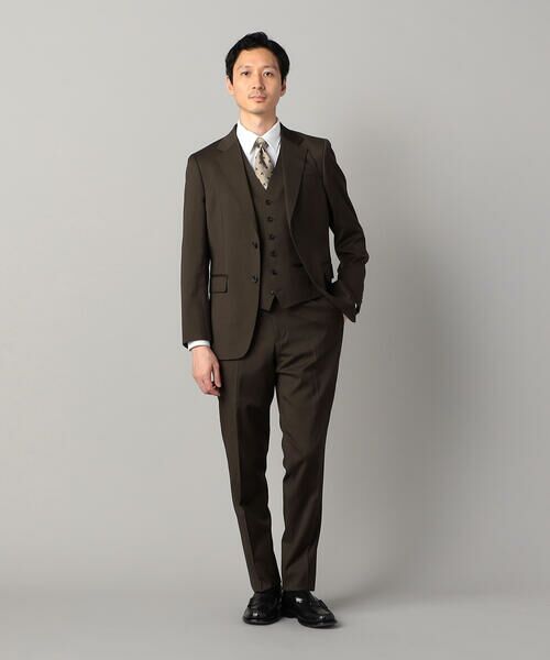 COMME CA MEN / コムサ・メン セットアップ | 【セットアップ対応】チェルッティ プレステージ super130's ウールギャバ ジャケット | 詳細20