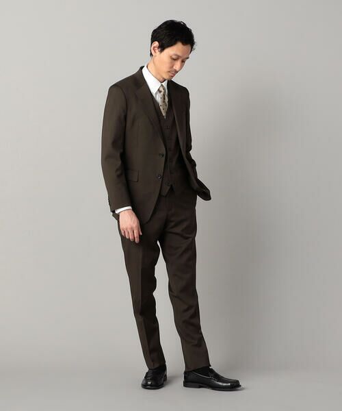 COMME CA MEN / コムサ・メン セットアップ | 【セットアップ対応】チェルッティ プレステージ super130's ウールギャバ ジャケット | 詳細21