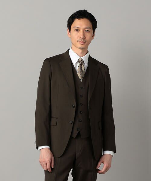 COMME CA MEN / コムサ・メン セットアップ | 【セットアップ対応】チェルッティ プレステージ super130's ウールギャバ ジャケット | 詳細23