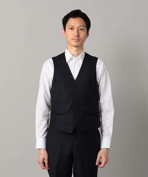 COMME CA MEN / コムサ・メン セットアップ | 【セットアップ対応】尾州産 IL PRINCIPE タータンチェック ベスト | 詳細3