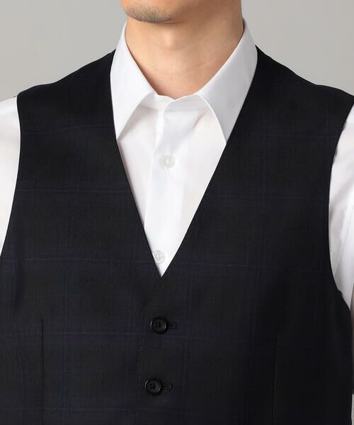 COMME CA MEN / コムサ・メン セットアップ | 【セットアップ対応】尾州産 IL PRINCIPE タータンチェック ベスト | 詳細6