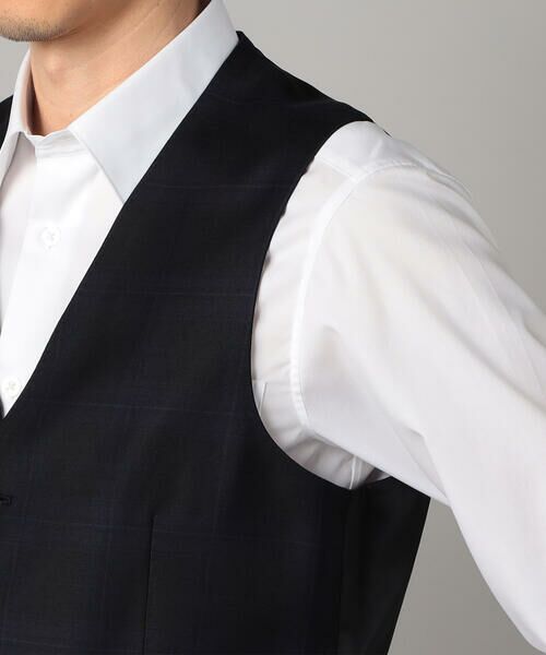 COMME CA MEN / コムサ・メン セットアップ | 【セットアップ対応】尾州産 IL PRINCIPE タータンチェック ベスト | 詳細7