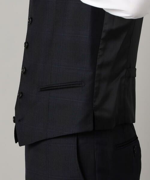 COMME CA MEN / コムサ・メン セットアップ | 【セットアップ対応】尾州産 IL PRINCIPE タータンチェック ベスト | 詳細9