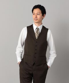 COMME CA MEN / コムサ・メン セットアップ | 【セットアップ対応】チェルッティ プレステージ super130's ウールギャバ ベスト