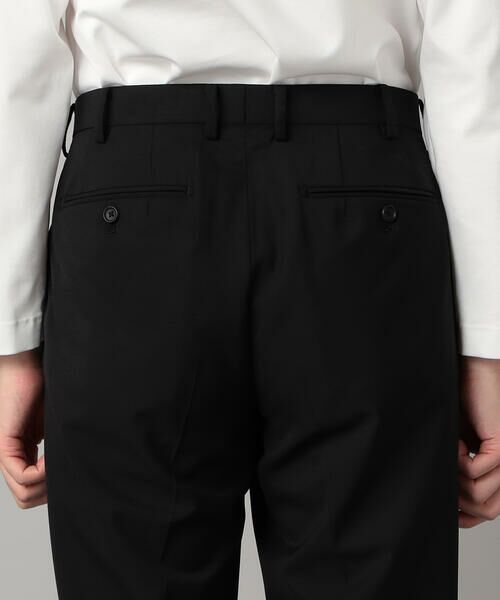 COMME CA MEN / コムサ・メン セットアップ | 【セットアップ対応】尾州産 ポリエステルストレッチ ドビー スラックス | 詳細11