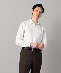 COMME CA MEN / コムサ・メン シャツ・ブラウス | 福井産 吸水速乾 2WAY　ホワイトドビー シャツ