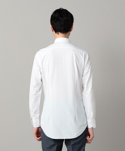 COMME CA MEN / コムサ・メン シャツ・ブラウス | 福井産 吸水速乾 2WAY ホワイトドビー シャツ | 詳細6