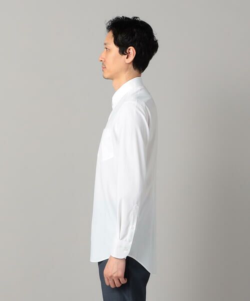 COMME CA MEN / コムサ・メン シャツ・ブラウス | 福井産 吸水速乾 2WAY ホワイトドビー シャツ | 詳細5