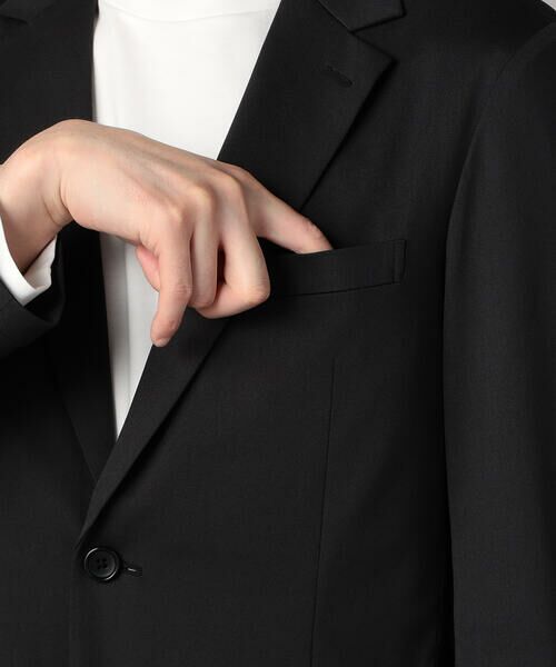 COMME CA MEN / コムサ・メン テーラードジャケット | 【セットアップ対応】福井産　ナイロントリコットジャージー　ジャケット | 詳細9