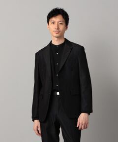 COMME CA MEN / コムサ・メン Gジャン・デニムジャケット | 【セットアップ対応】2WAY デニムルックジャージー ジャケット