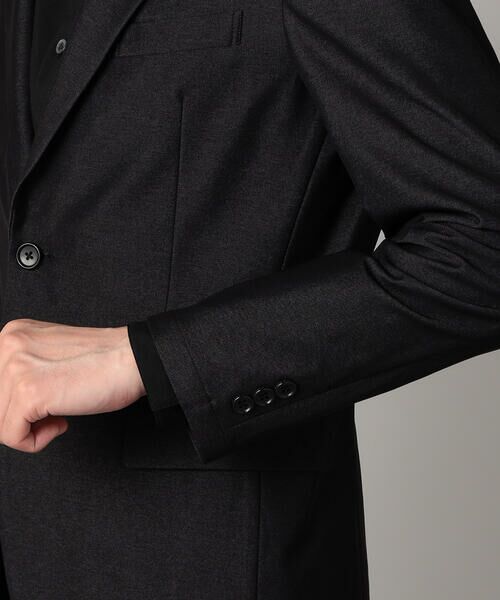 COMME CA MEN / コムサ・メン Gジャン・デニムジャケット | 【セットアップ対応】2WAY デニムルックジャージー ジャケット | 詳細12