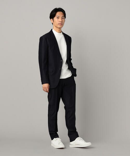 COMME CA MEN / コムサ・メン Gジャン・デニムジャケット | 【セットアップ対応】2WAY デニムルックジャージー ジャケット | 詳細17