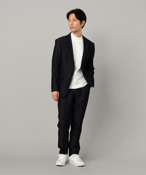 COMME CA MEN / コムサ・メン Gジャン・デニムジャケット | 【セットアップ対応】2WAY デニムルックジャージー ジャケット | 詳細18