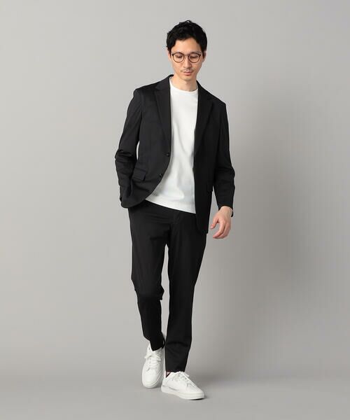 COMME CA MEN / コムサ・メン スラックス・ドレスパンツ | 【セットアップ対応】福井産 ナイロントリコットジャージー テーパードパンツ | 詳細1