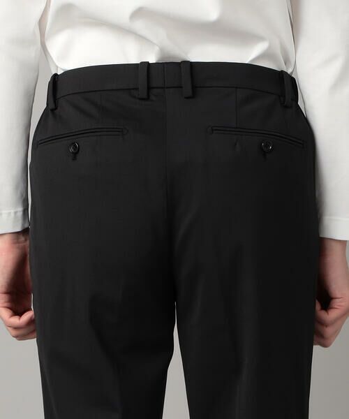 COMME CA MEN / コムサ・メン スラックス・ドレスパンツ | 【セットアップ対応】福井産 ナイロントリコットジャージー テーパードパンツ | 詳細9