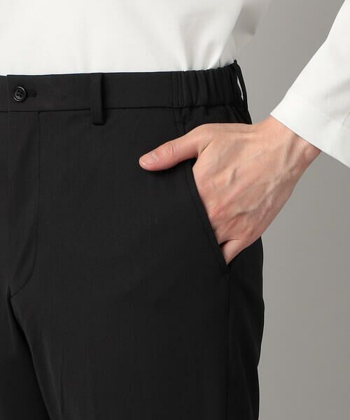 COMME CA MEN / コムサ・メン スラックス・ドレスパンツ | 【セットアップ対応】福井産 ナイロントリコットジャージー テーパードパンツ | 詳細10