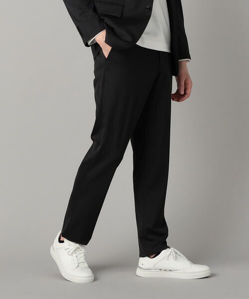 COMME CA MEN / コムサ・メン スラックス・ドレスパンツ | 【セットアップ対応】福井産 ナイロントリコットジャージー テーパードパンツ | 詳細4