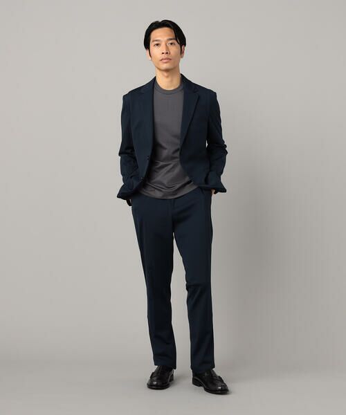 COMME CA MEN / コムサ・メン スラックス・ドレスパンツ | 【セットアップ対応】福井産 ナイロントリコットジャージー テーパードパンツ | 詳細15