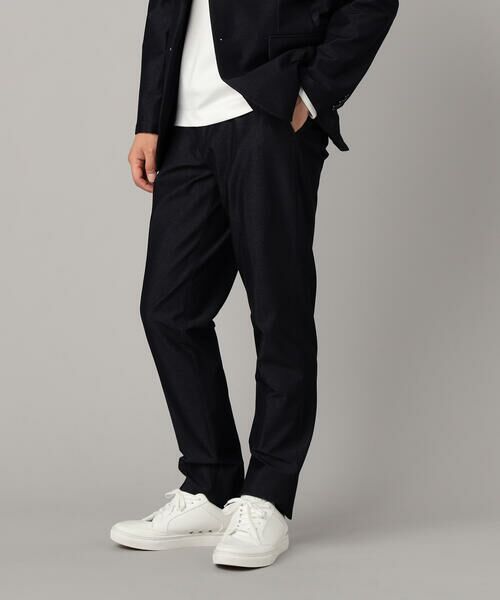 COMME CA MEN / コムサ・メン その他パンツ | 【セットアップ対応】2WAY デニムルックジャージー パンツ(ネイビー)