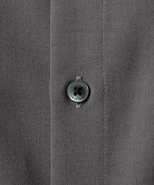 COMME CA MEN / コムサ・メン シャツ・ブラウス | ウールライク ノンアイロン ドライトロ バンドカラーシャツ | 詳細6