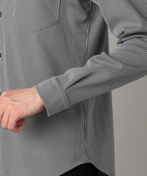 COMME CA MEN / コムサ・メン シャツ・ブラウス | 和歌山編み 千鳥柄ジャージー キーボードシャツ | 詳細15