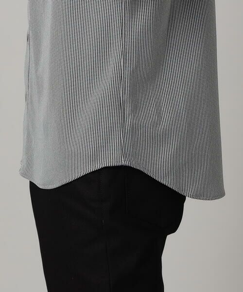COMME CA MEN / コムサ・メン シャツ・ブラウス | 和歌山編み 千鳥柄ジャージー キーボードシャツ | 詳細16