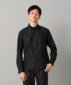 COMME CA MEN / コムサ・メン シャツ・ブラウス | 岡山産 反応染色コンパクトヤーン デニムシャツ