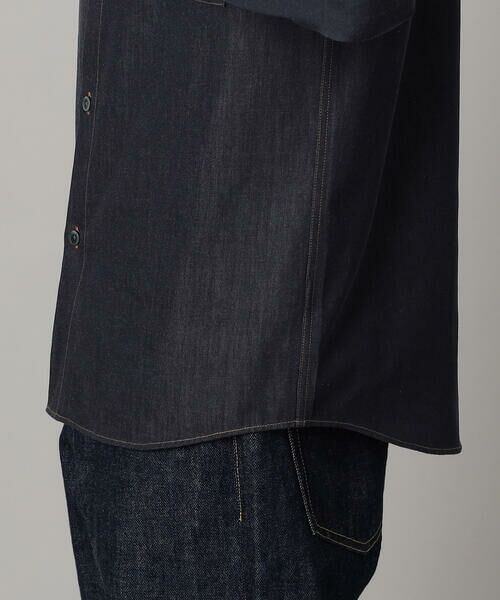 COMME CA MEN / コムサ・メン シャツ・ブラウス | 岡山産 反応染色コンパクトヤーン デニムシャツ | 詳細19