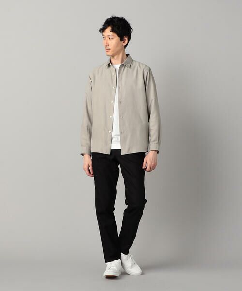 COMME CA MEN / コムサ・メン シャツ・ブラウス | ビーガンスエード　レギュラーカラーシャツ | 詳細2