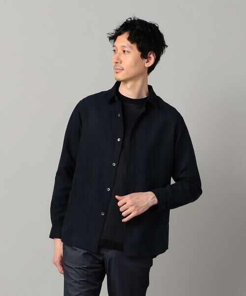 COMME CA MEN / コムサ・メン シャツ・ブラウス | ビーガンスエード　レギュラーカラーシャツ | 詳細8