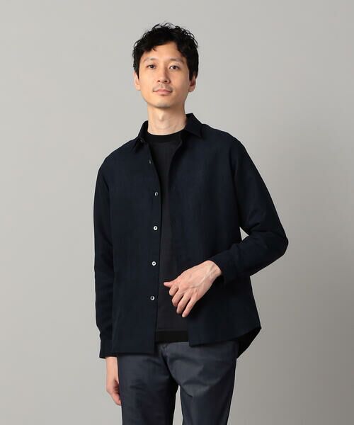 COMME CA MEN / コムサ・メン シャツ・ブラウス | ビーガンスエード　レギュラーカラーシャツ | 詳細9