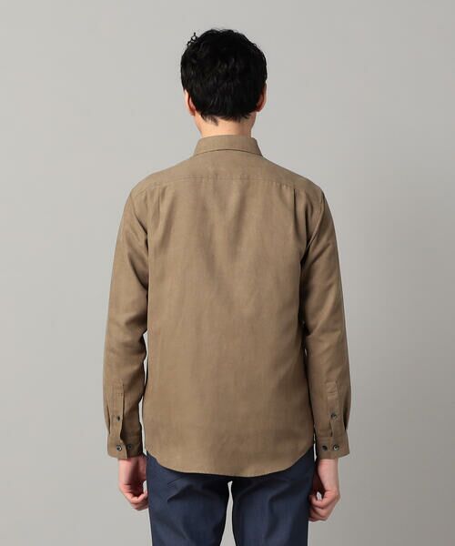COMME CA MEN / コムサ・メン シャツ・ブラウス | ビーガンスエード　レギュラーカラーシャツ | 詳細17