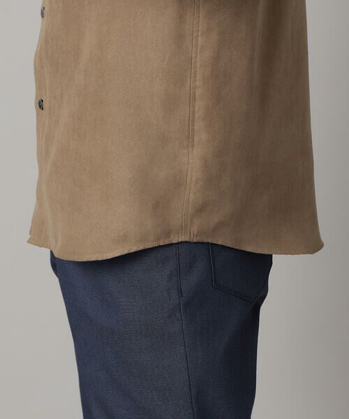 COMME CA MEN / コムサ・メン シャツ・ブラウス | ビーガンスエード　レギュラーカラーシャツ | 詳細20